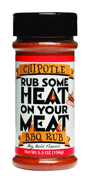 Rub Some Heat On Your Heat Chipotle BBQ Rub 5.5 oz