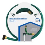 Home Plus 5/8 in. D X 25 ft. L Light Duty Garden Hose Green