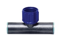 Raindrip Compression 3/4 in. Drip Irrigation Tee 1 pk