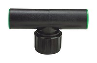 Raindrip Threaded 3/4 in. Drip Irrigation Tee 1 pk