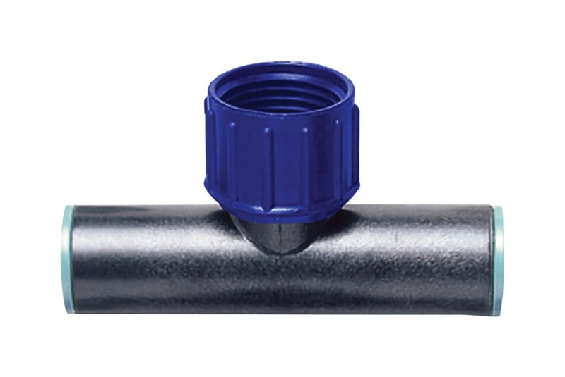 Raindrip Compression 3/4 in. Drip Irrigation Tee 1 pk