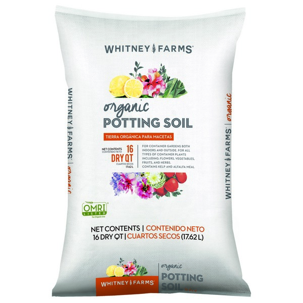 Whitney Farms Organic All Purpose Potting Soil 16 qt