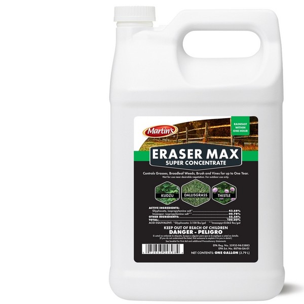 Martin's Eraser Max Vegetation Herbicide Concentrate 1 gal