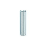 Craftsman 11/32 in. S X 1/4 in. drive S SAE 6 Point Deep Socket 1 pc