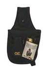CLC 4 pocket Polyester Fabric Tool and Cellular Phone Holder 6 in. L X 9.8 in. H Black