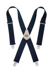 CLC 4 in. L X 2 in. W Nylon Suspenders Blue 1 pair
