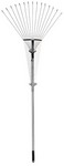 Bond 69 in. 15 Tine Steel Adjustable Rake Steel Handle