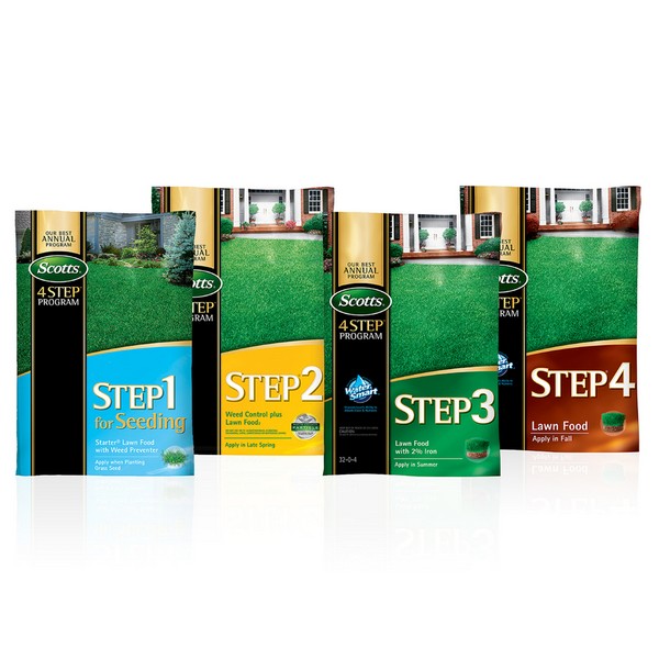 Scotts 4 Step 0-0-0 Annual Program Lawn Fertilizer For All Grasses 15000 sq ft