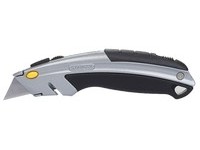 Stanley InstantChange 6-5/8 in. Retractable Utility Knife Black/Gray 1 pk