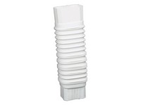 Amerimax 2 in. H X 3 in. W X 7.5 in. L White Vinyl Gutter Elbow