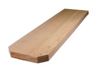 Alexandria Moulding 6 in. W X 6 ft. L X 1 in. T Cedar Dog Eared Fence Board