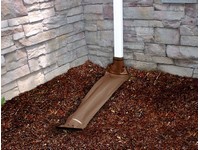 Frost King 8.5 in. W X 48 in. L Brown Plastic Automatic Drain Away