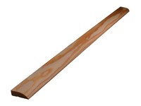 Alexandria Moulding 13/32 in. H X 7 ft. L Prefinished Brown Pine Molding