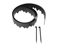 EasyFlex Plastic Black Landscape Edging Kit