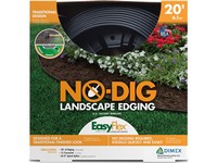 EasyFlex 20 ft. L Plastic Black Landscape Edging Kit