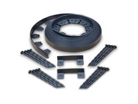 EasyFlex Plastic Black Landscape Edging Kit