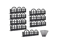 EasyFlex 10 ft. L Plastic Black Landscape Edging Kit