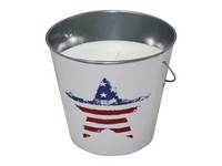 Patio Essentials Citronella Bucket Candle For Mosquitoes/Other Flying Insects 18 oz