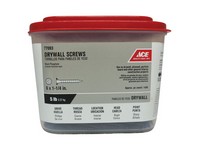 Ace No. 6 wire S X 1-1/4 in. L Phillips Drywall Screws 5 lb 1417 pk