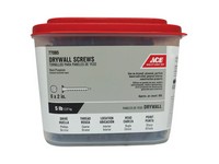 Ace No. 6 wire S X 2 in. L Phillips Drywall Screws 5 lb 945 pk