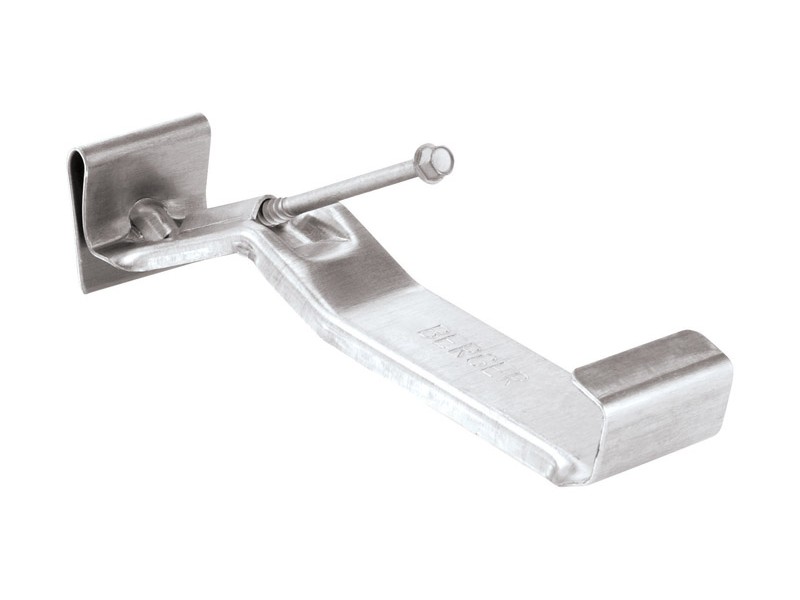 Amerimax 1.75 in. H X 5 in. W X 5.18 in. L Metallic Aluminum K Hidden Gutter Hanger