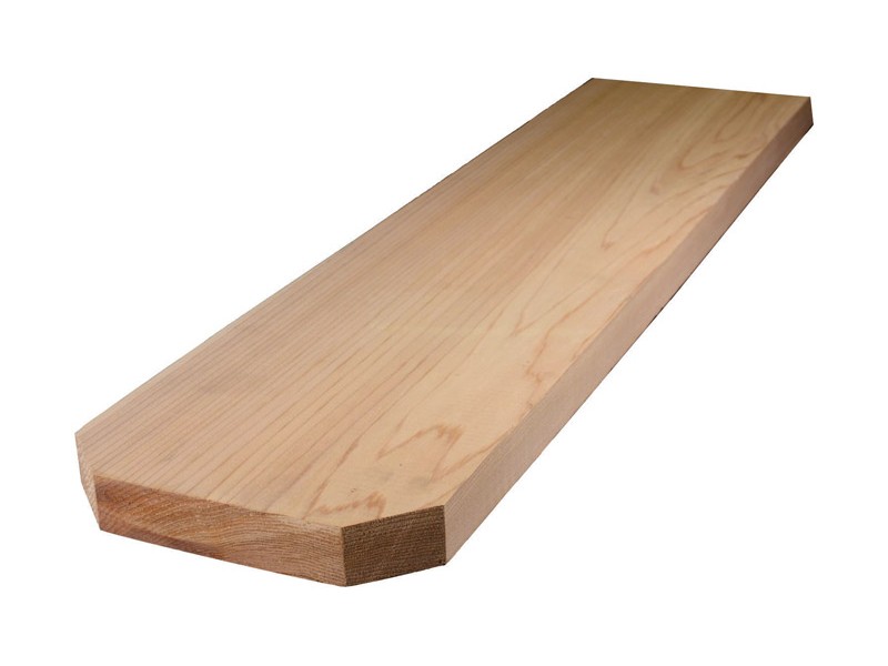 Alexandria Moulding 6 in. W X 6 ft. L X 1 in. T Cedar Dog Eared Fence Board