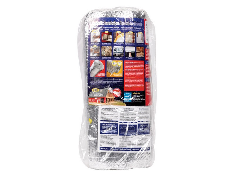 Reflectix 24 in. W X 25 ft. L R-3.7 to R-21 Reflective Radiant Barrier Insulation Roll 50 sq ft