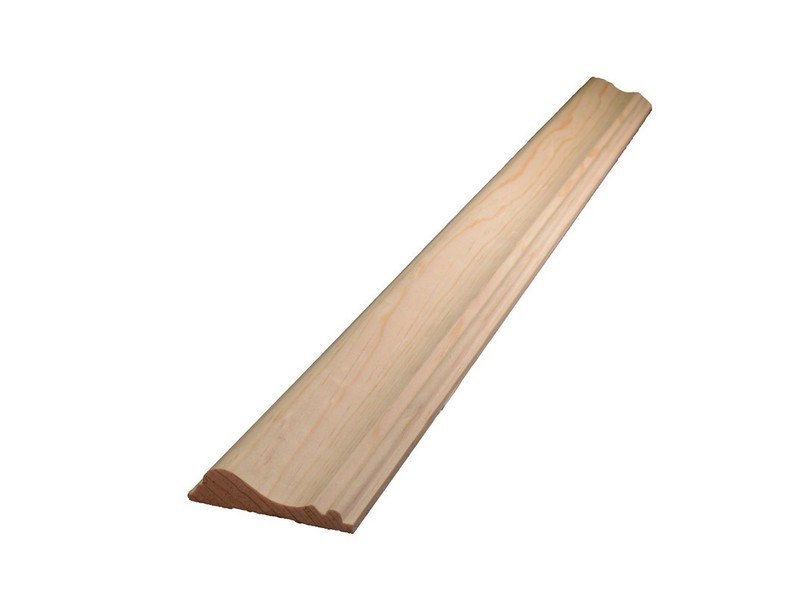 Alexandria Moulding 11/16 in. H X 8 ft. L Unfinished Natural Pine Molding