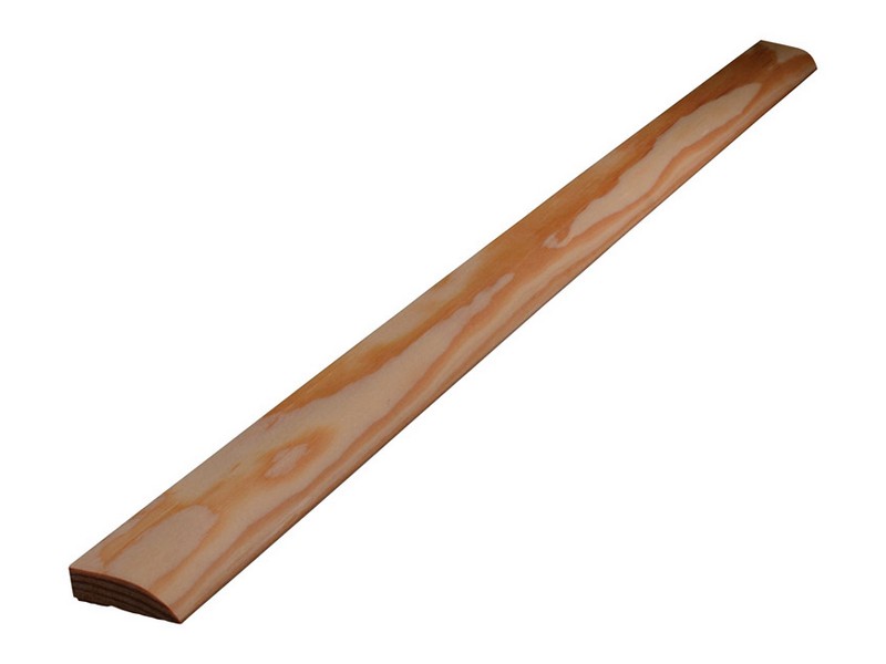 Alexandria Moulding 13/32 in. H X 7 ft. L Prefinished Brown Pine Molding