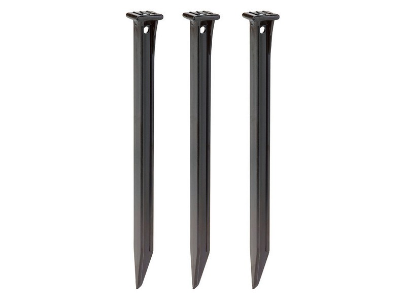 Master Mark 10 in. H Plastic Black Stake Kit