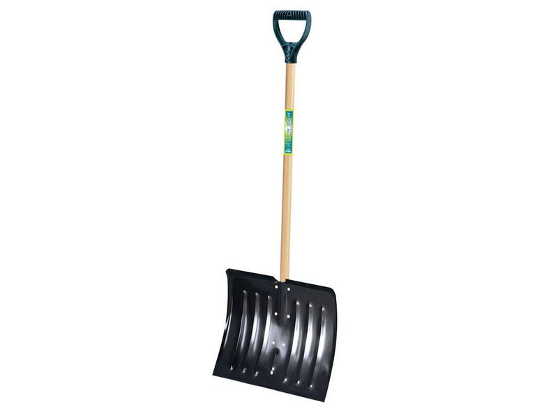 Ames True Temper 18 in. W X 49.5 in. L Steel Snow Shovel