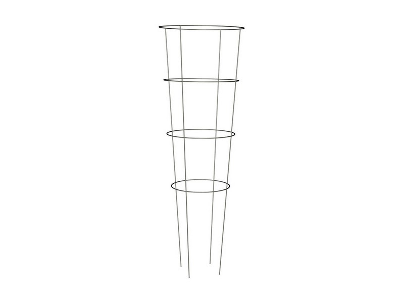 Panacea 54 in. H X 16 in. W Gray Steel Tomato Cage