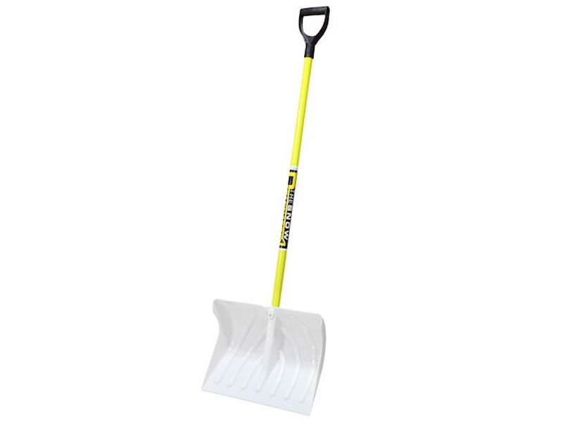 The Snowplow The Snow Dominator 18 in. W X 57.5 in. L Poly Snow Pusher