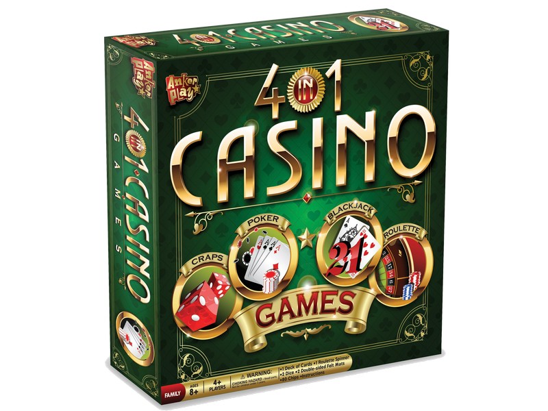 Anker Play 4 in 1 Casino Game Set