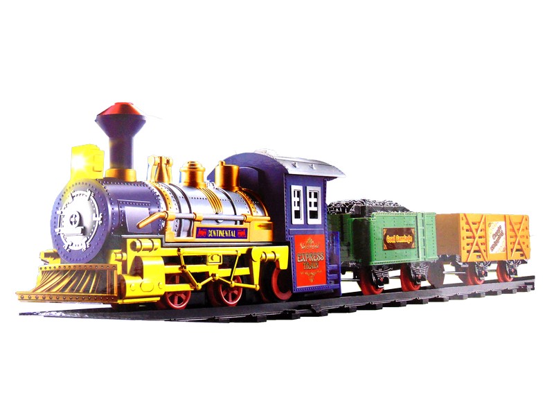 Battery-Operated Light up Train Set
