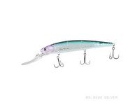 Bio-Minnow Deep Diver Jerkbait - 5.5" Blue Silver