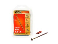 GRK Fasteners UberGrade No. 8  S X 3-1/8 in. L Star Cabinet Screws 50 pk