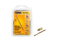 GRK Fasteners UberGrade No. 8  S X 2-1/2 in. L Star Trim Head Construction Screws 100 pk