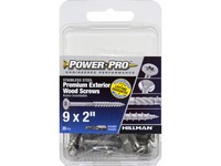 Hillman Power Pro No. 9  S X 2 in. L Star Flat Head Exterior Deck Screws 35 pk