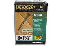 Deck Plus No. 8  S X 1-5/8 in. L Star Flat Head Exterior Deck Screws 1 lb