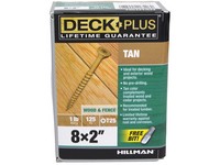 Deck Plus No. 8  S X 2 in. L Star Flat Head Exterior Deck Screws 1 lb