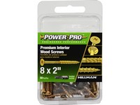 Hillman Power Pro No. 8  S X 2 in. L Star Wood Screws 50 pk
