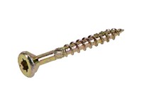 Hillman Power Pro No. 8  S X 1-1/2 in. L Star Wood Screws 1