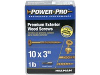 Hillman Power Pro No. 10  S X 3 in. L Star Flat Head Deck Screws 1 lb