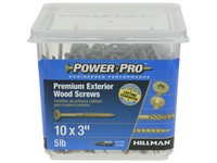 Hillman Power Pro No. 10  S X 3 in. L Star Flat Head Exterior Deck Screws 5 lb