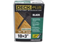 Deck Plus No. 10  S X 3 in. L Star Flat Head Exterior Deck Screws 1 lb