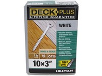 Deck Plus No. 10  S X 3 in. L Star Flat Head Exterior Deck Screws 1 lb