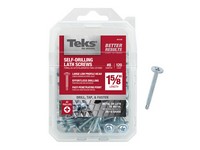 Teks No. 8  S X 1-5/8 in. L Phillips Truss Head Lath Screws 120 pk