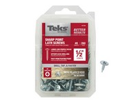 Teks No. 8  S X 1/2 in. L Phillips Truss Head Lath Screws 260 pk