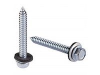 Grip-Rite Pro-Twist No. 9 Sizes S X 2 in. L Hex Hex Head Sheet Metal Screws 1 lb 74 pk
